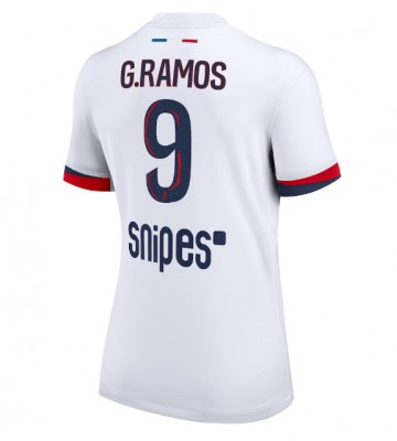 Paris Saint-Germain Goncalo Ramos #9 Replik Auswärtstrikot Damen 2025-26 Kurzarm
